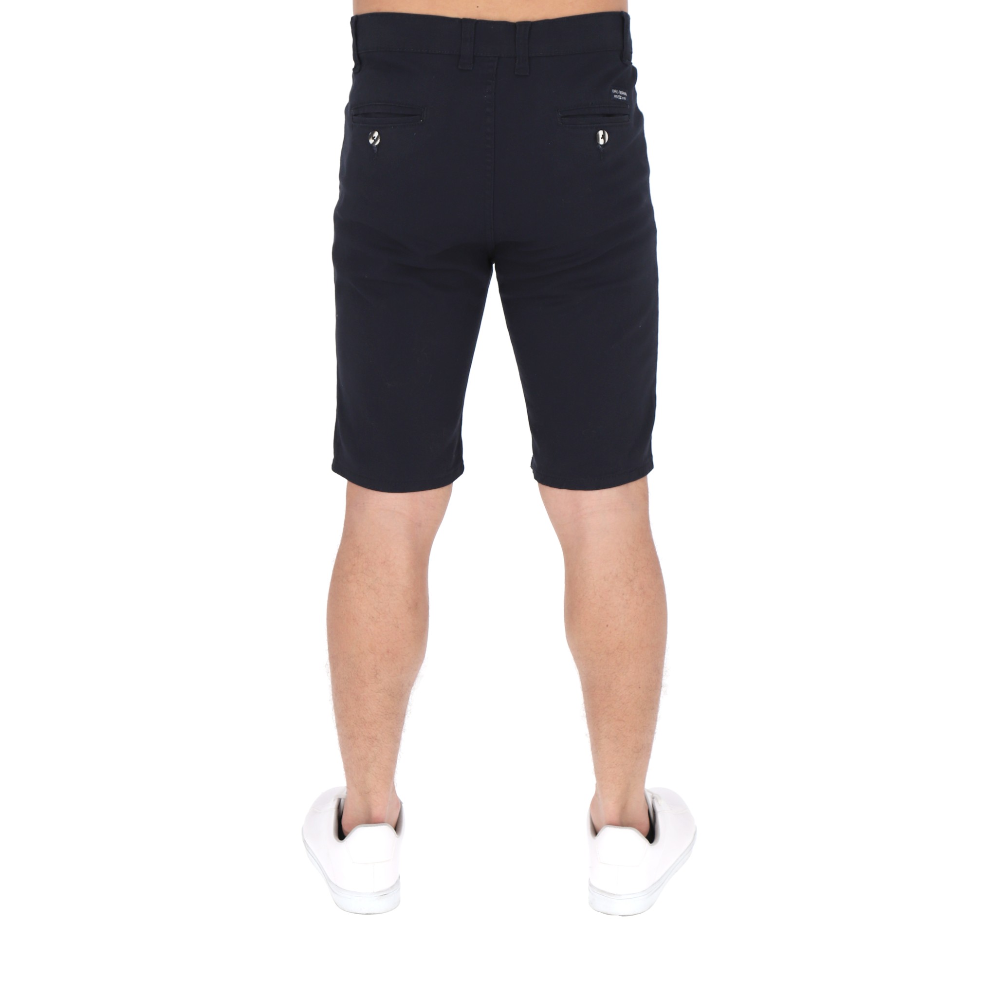 Foto 3 pulgar | Bermuda De Gabardina Stretch Para Hombre Color Marino Casual Chb Chili Beans Clothing Co.