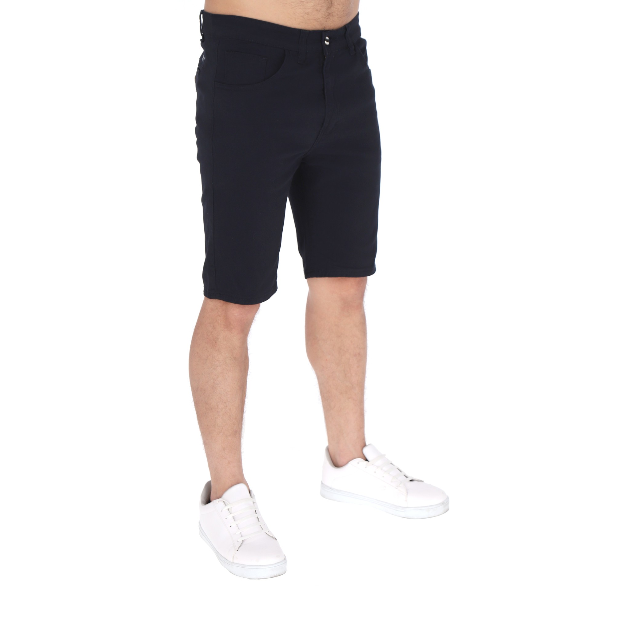 Foto 3 | Bermuda De Gabardina Stretch Para Hombre Color Marino Casual Chb Chili Beans Clothing Co.