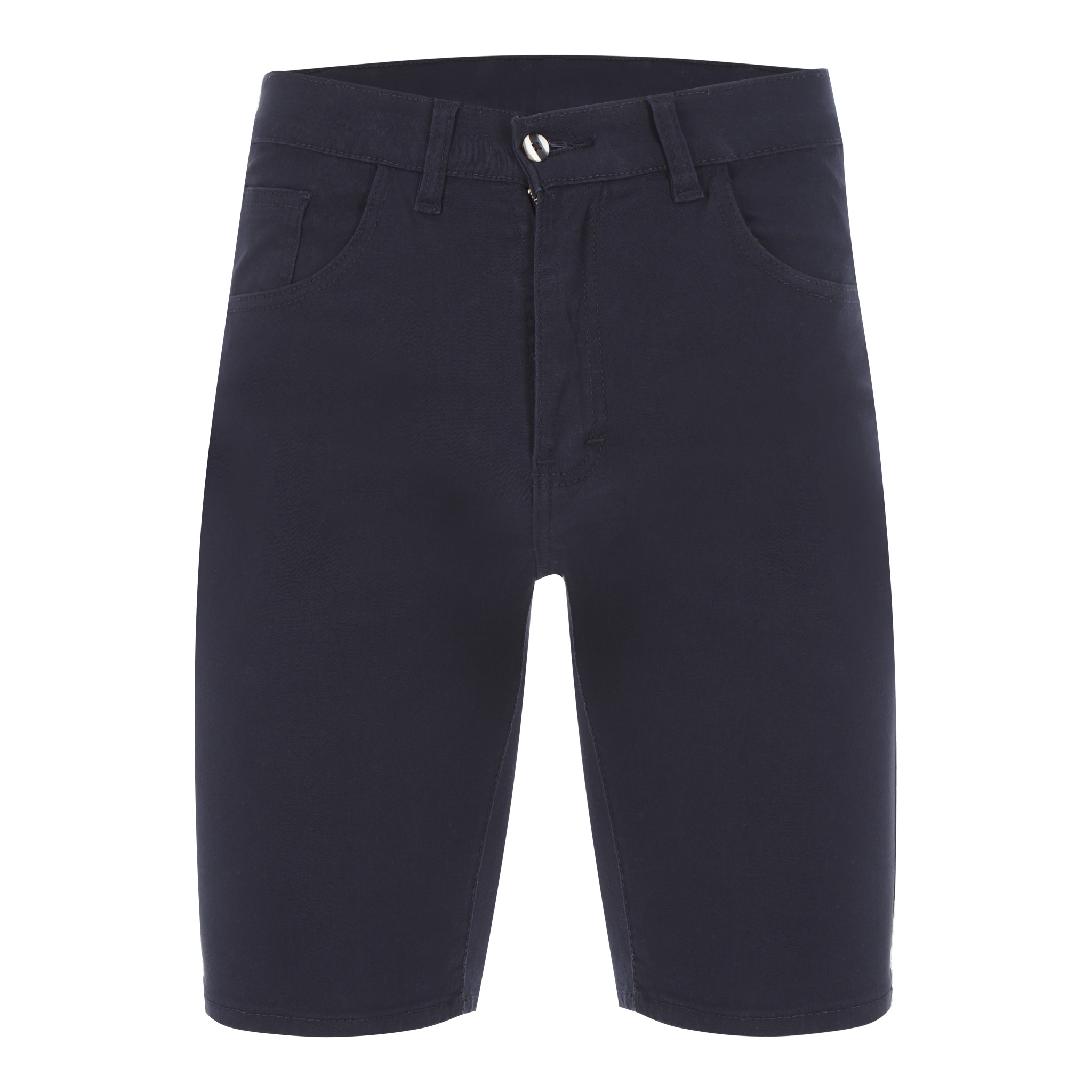 Foto 7 pulgar | Bermuda De Gabardina Stretch Para Hombre Color Marino Casual Chb Chili Beans Clothing Co.