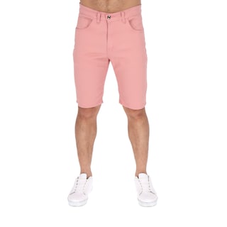 Foto 1 | Bermuda De Gabardina Stretch Para Hombre Color Rosa Coral Chb Chili Beans Clothing Co.