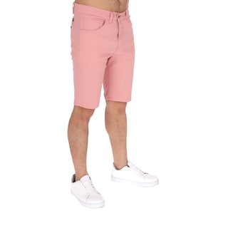 Foto 3 | Bermuda De Gabardina Stretch Para Hombre Color Rosa Coral Chb Chili Beans Clothing Co.