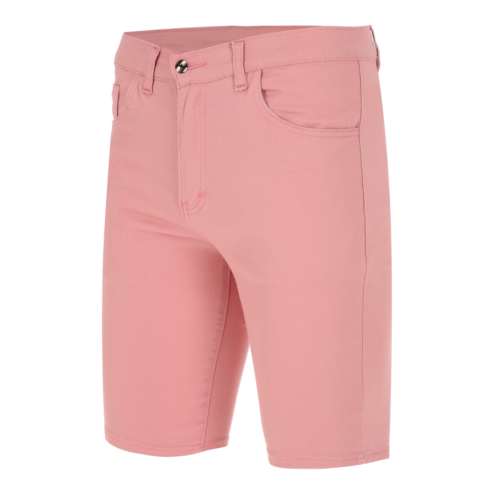 Foto 5 pulgar | Bermuda De Gabardina Stretch Para Hombre Color Rosa Coral Chb Chili Beans Clothing Co.