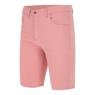 Foto 4 | Bermuda De Gabardina Stretch Para Hombre Color Rosa Coral Chb Chili Beans Clothing Co.