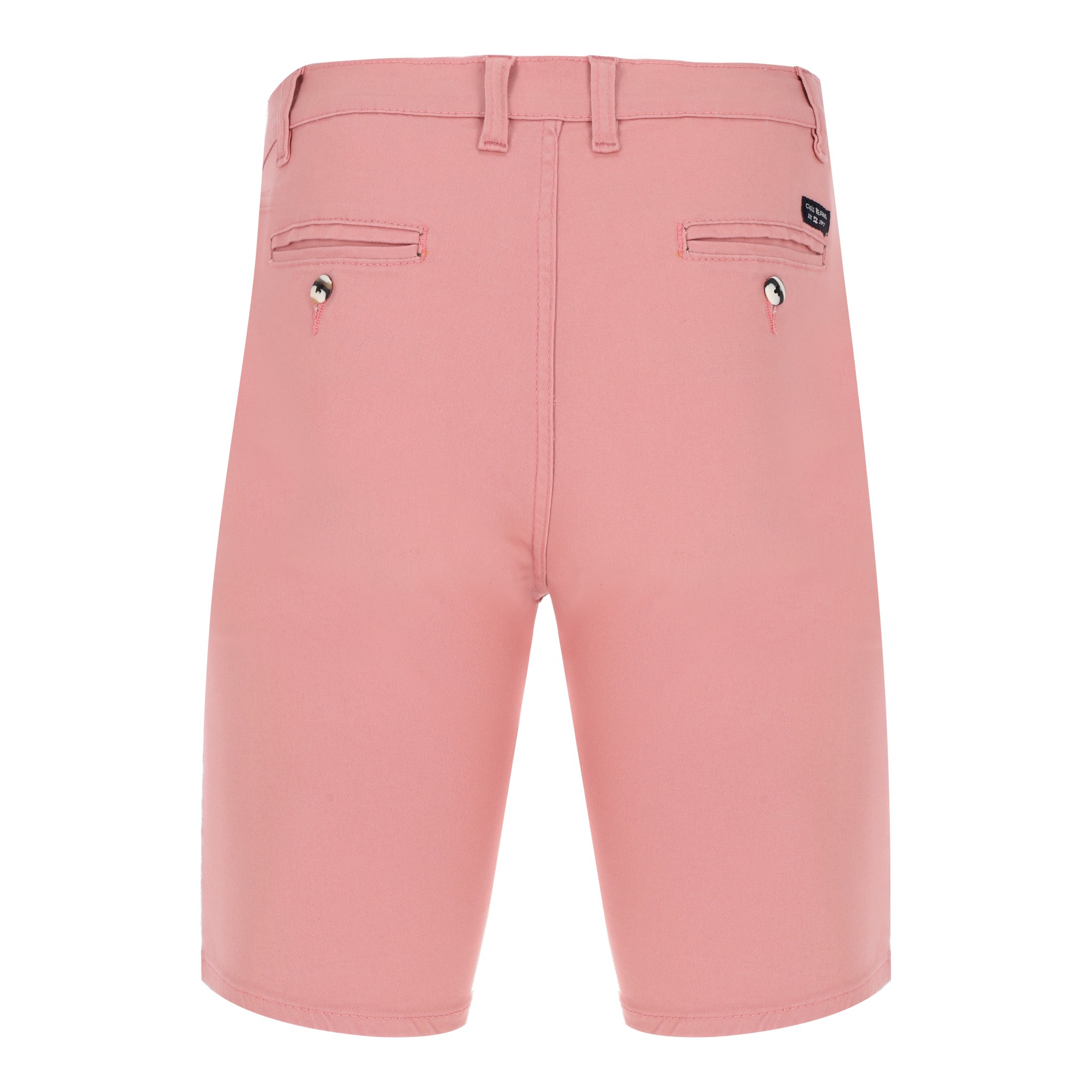 Foto 7 pulgar | Bermuda De Gabardina Stretch Para Hombre Color Rosa Coral Chb Chili Beans Clothing Co.