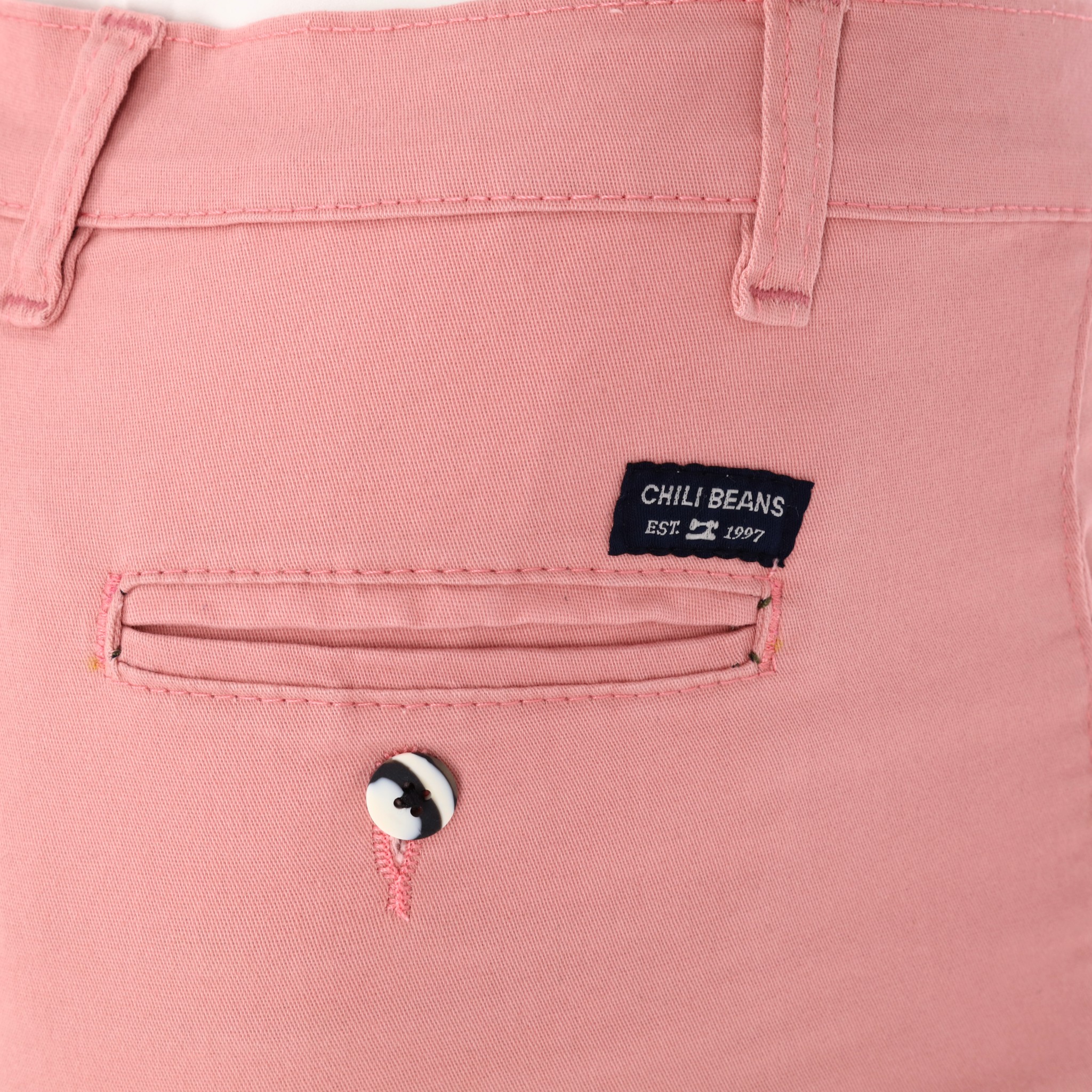 Foto 8 pulgar | Bermuda De Gabardina Stretch Para Hombre Color Rosa Coral Chb Chili Beans Clothing Co.