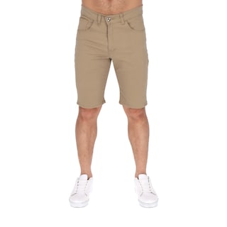 Foto 1 | Bermuda De Gabardina Stretch Para Hombre Color Beige Casual Chb Chili Beans Clothing Co.