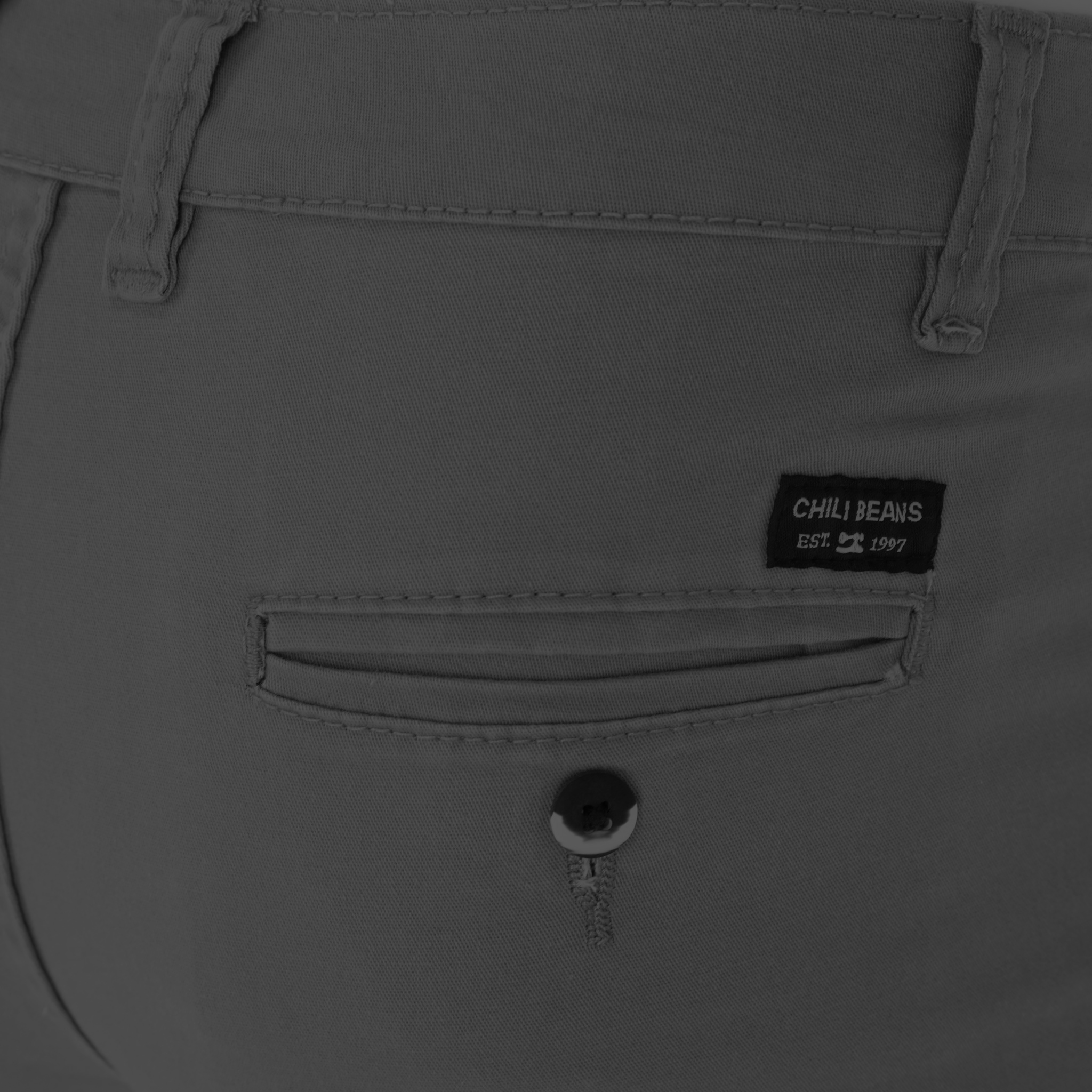 Foto 8 pulgar | Bermuda De Gabardina Stretch Para Hombre Color Gris Oscuro Chb Chili Beans Clothing Co.