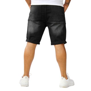 Foto 3 | Bermuda Short Skinny De Mezclilla Stretch Negro Froster John Silver