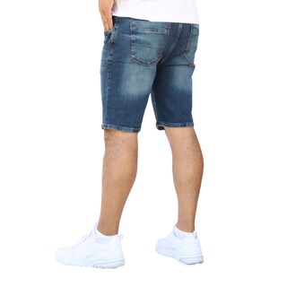 Foto 5 | Bermuda Short Skinny De Mezclilla Stretch Azul Verdoso John Silver