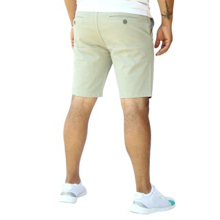 Foto 3 | Bermuda De Gabardina Stretch Color Verde Olivo John Silver