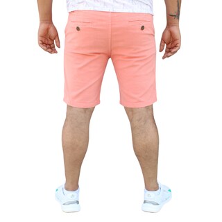 Foto 3 | Bermuda De Gabardina Stretch Color Salmón John Silver