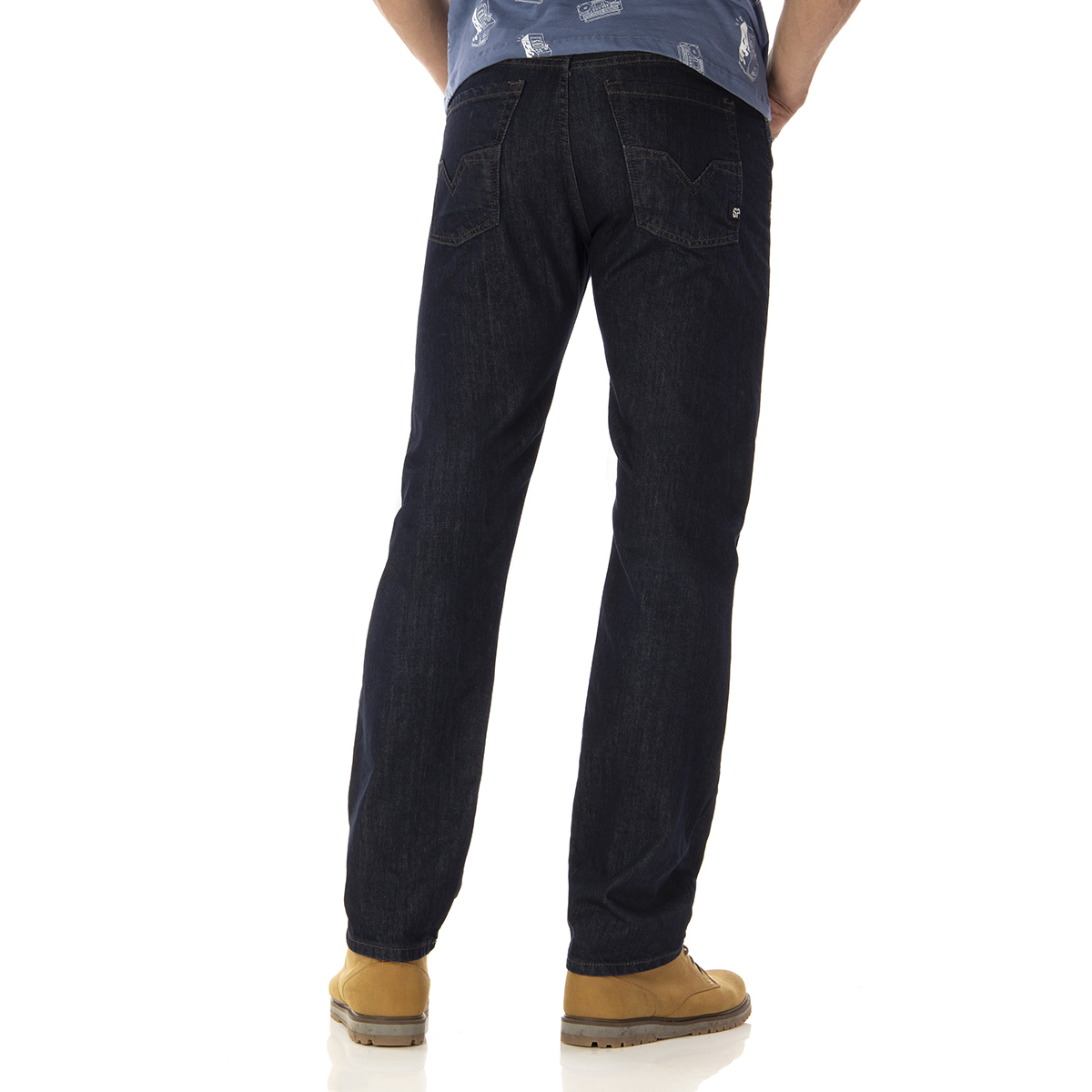 Foto 4 pulgar | Jeans Silver Plate Rocco 706 Classic Fit color Azul para Hombre
