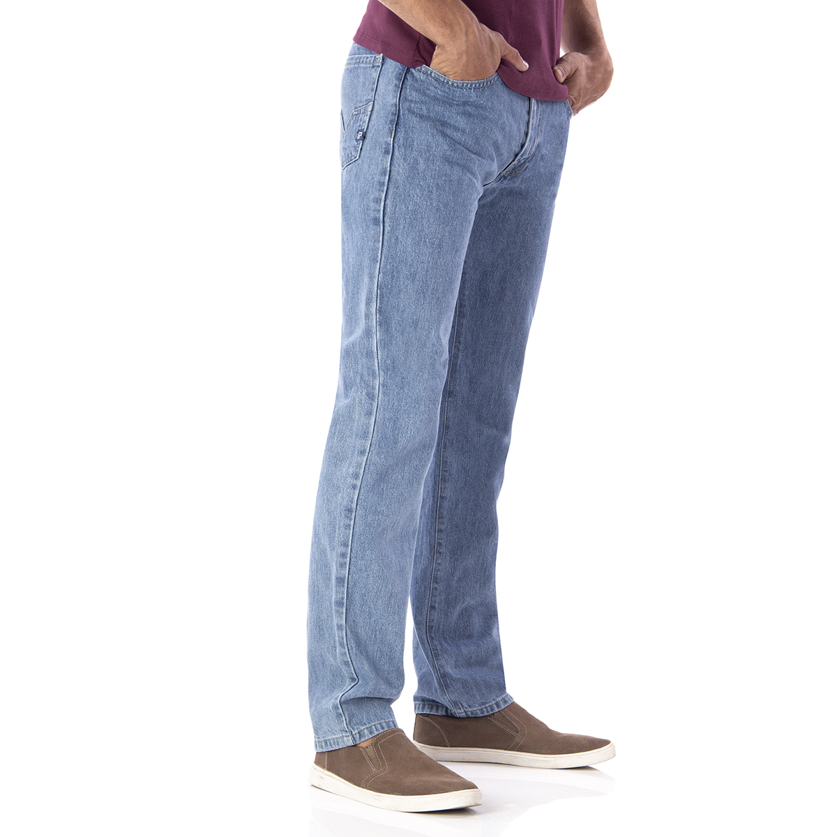 Foto 3 pulgar | Jeans Silver Plate Rocco 701 Classic Fit color Azul para Hombre