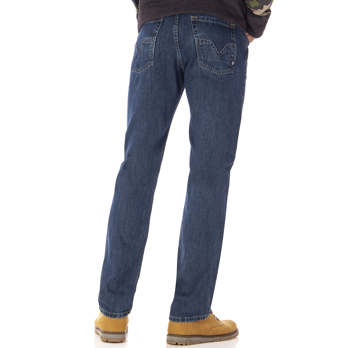Foto 4 pulgar | Jeans Silver Plate Rocco 704 Classic Fit color Azul para Hombre
