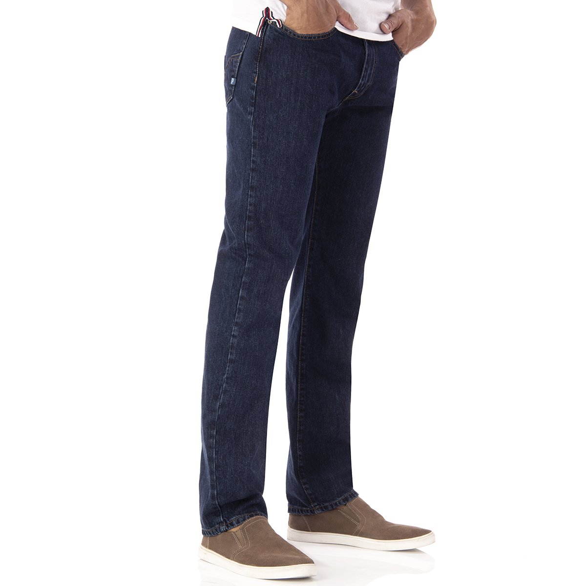 Foto 3 pulgar | Jeans Silver Plate Rocco 702 Classic Fit color Azul para Hombre
