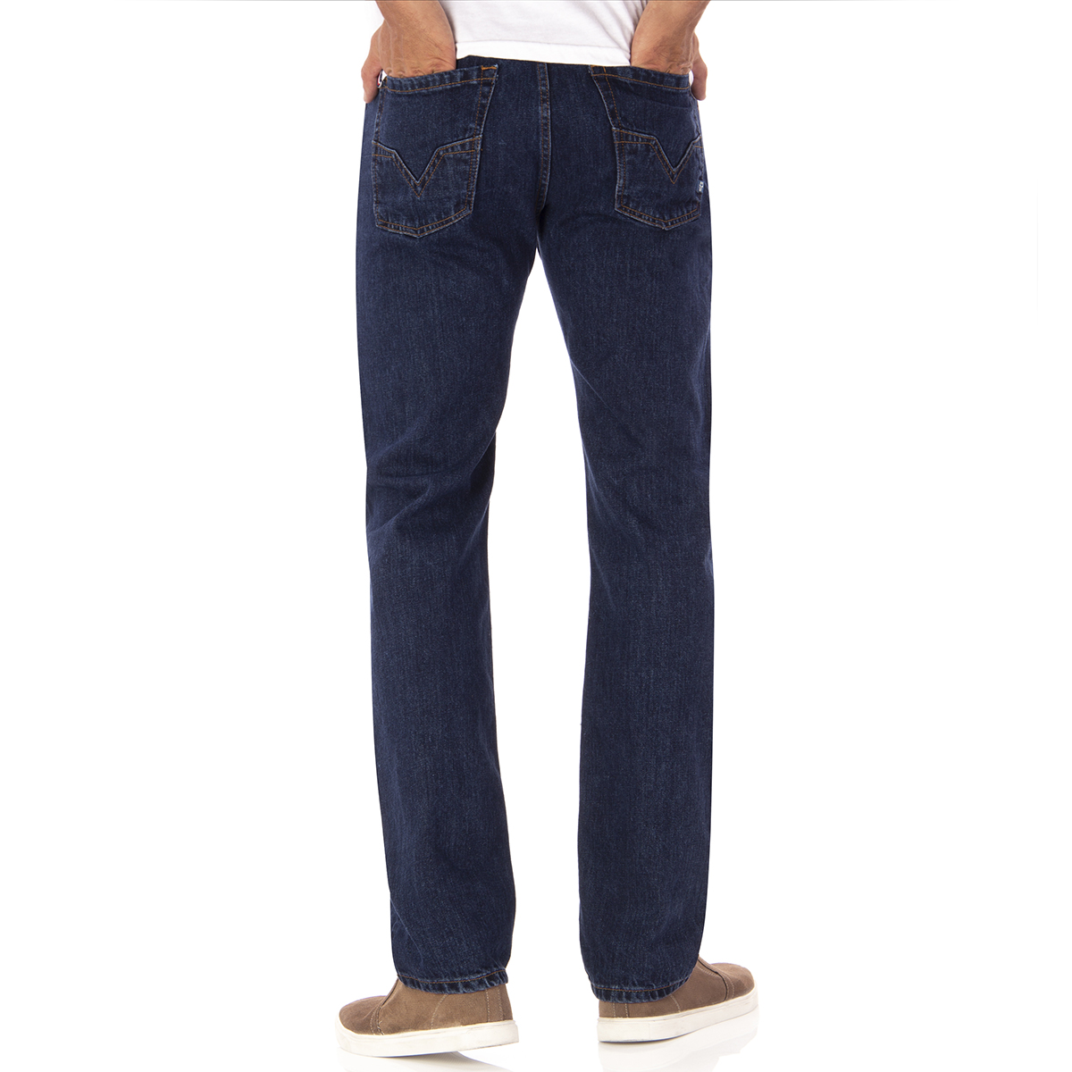 Foto 4 pulgar | Jeans Silver Plate Rocco 702 Classic Fit color Azul para Hombre
