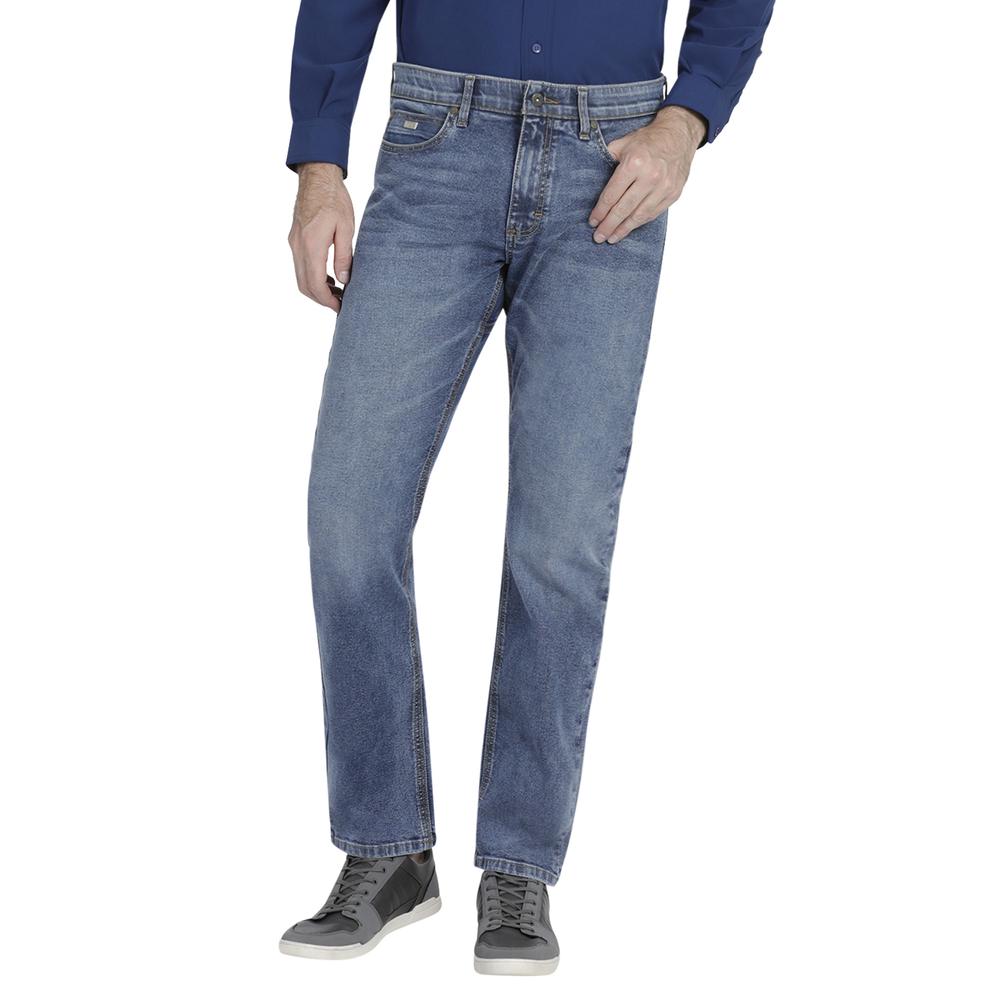 Foto 2 pulgar | Jeans Lee Atlhetic Fit 340 color Azul para Hombre