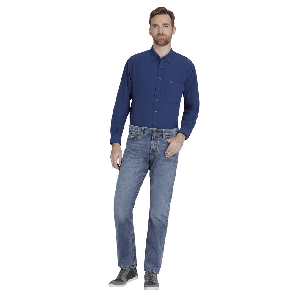 Foto 5 pulgar | Jeans Lee Atlhetic Fit 340 color Azul para Hombre