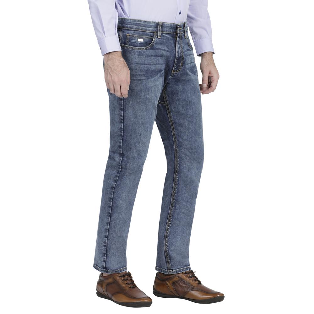 Foto 2 | Jeans Lee Atlhetic Fit 341 color Azul para Hombre