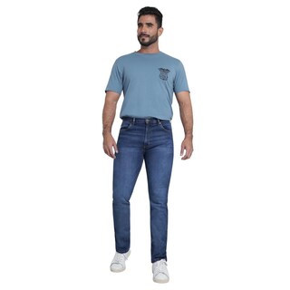 Foto 4 | Jeans Lee Regular Fit 446 Azul Marino para Hombre
