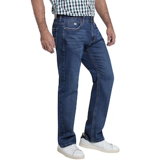 Foto 2 | Jeans Lee Atlhetic Fit 441 Azul para Hombre