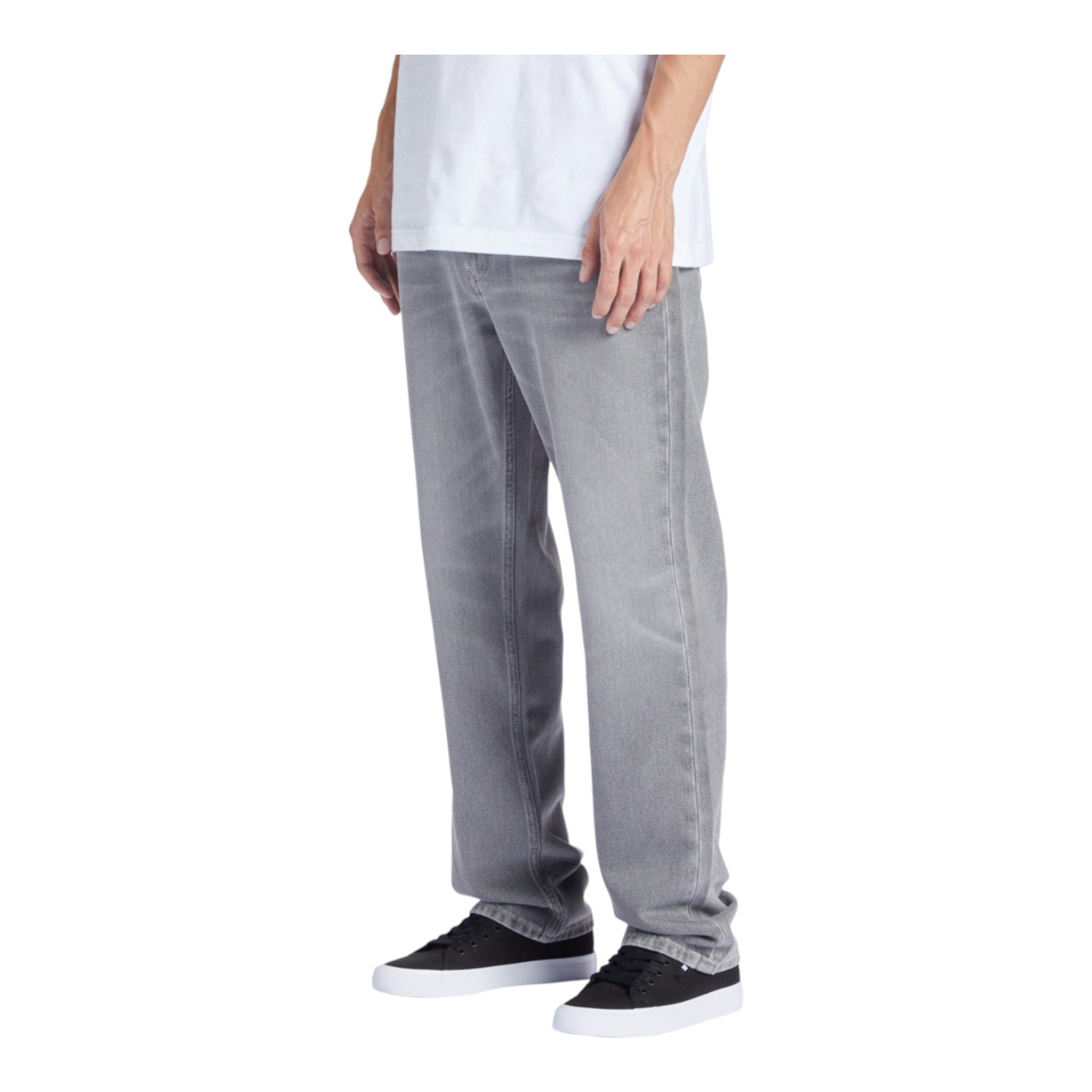 Foto 5 pulgar | Pantalón DC Shoes Worker Straight Gris para Hombre