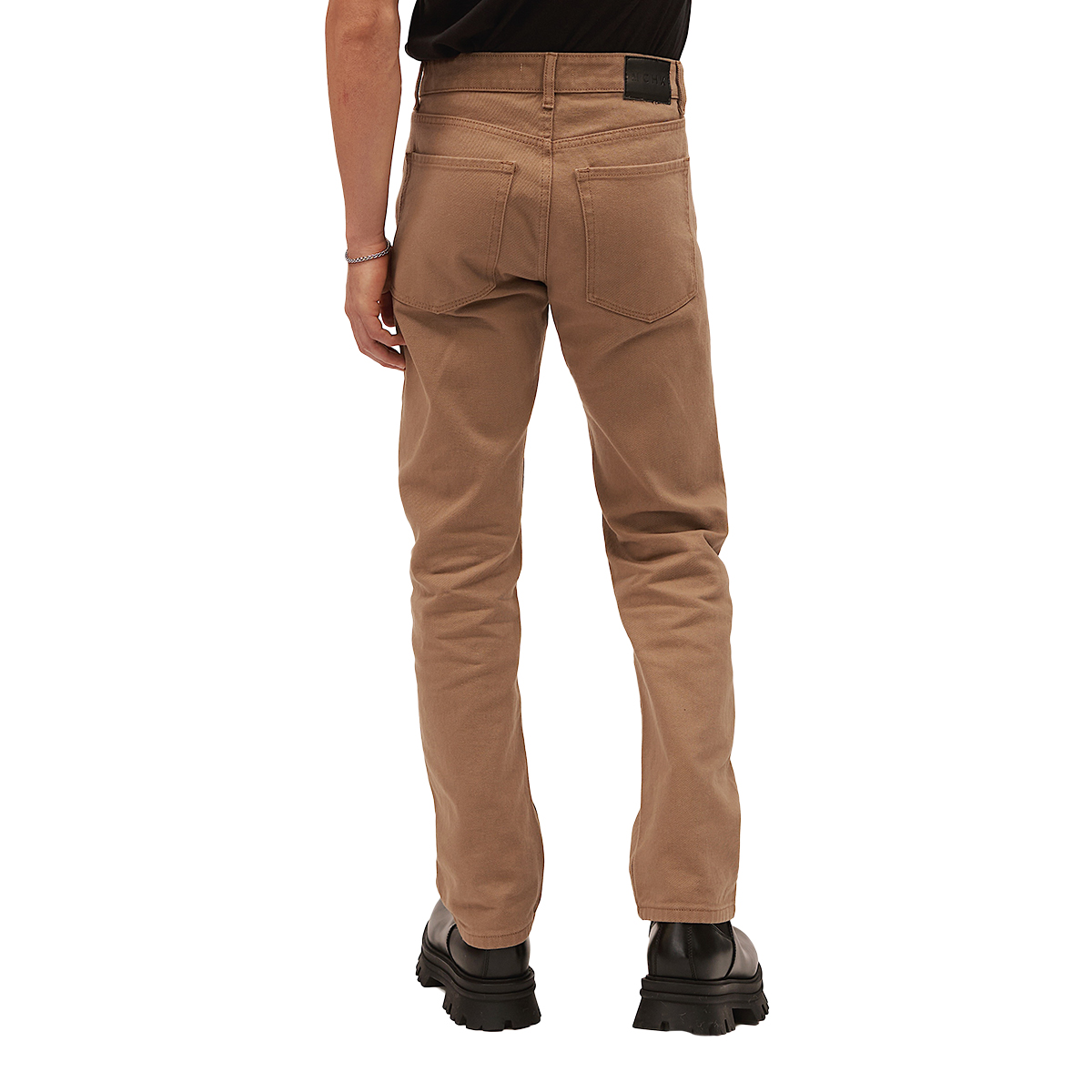 Foto 4 pulgar | Jeans De Mezclilla Mchk Corte Relaxed. Para Hombre. Color Kaki. Modelo 8060