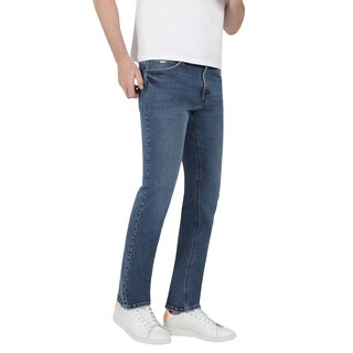 Foto 2 | Jeans Hombre Lee Regular Fit 193 Azul Marino