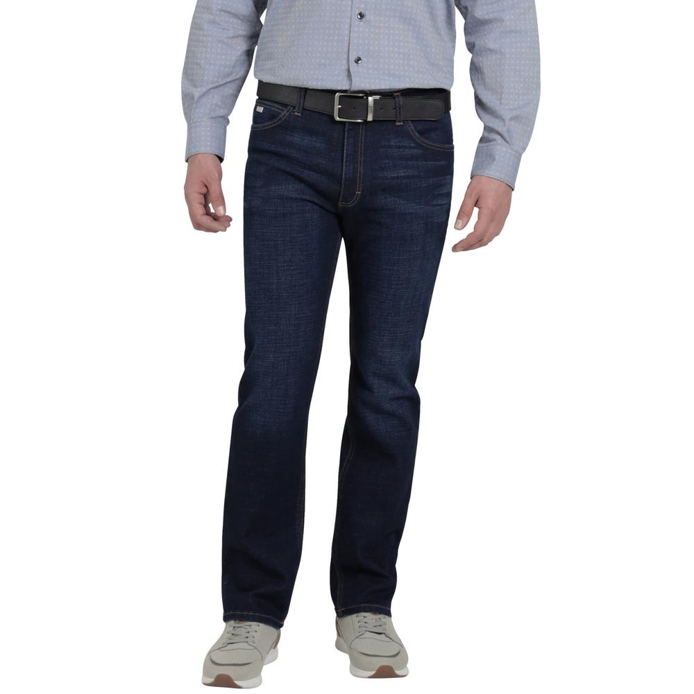 Jeans Lee Hombre Quality Genuine Regular Fit 745 Azul