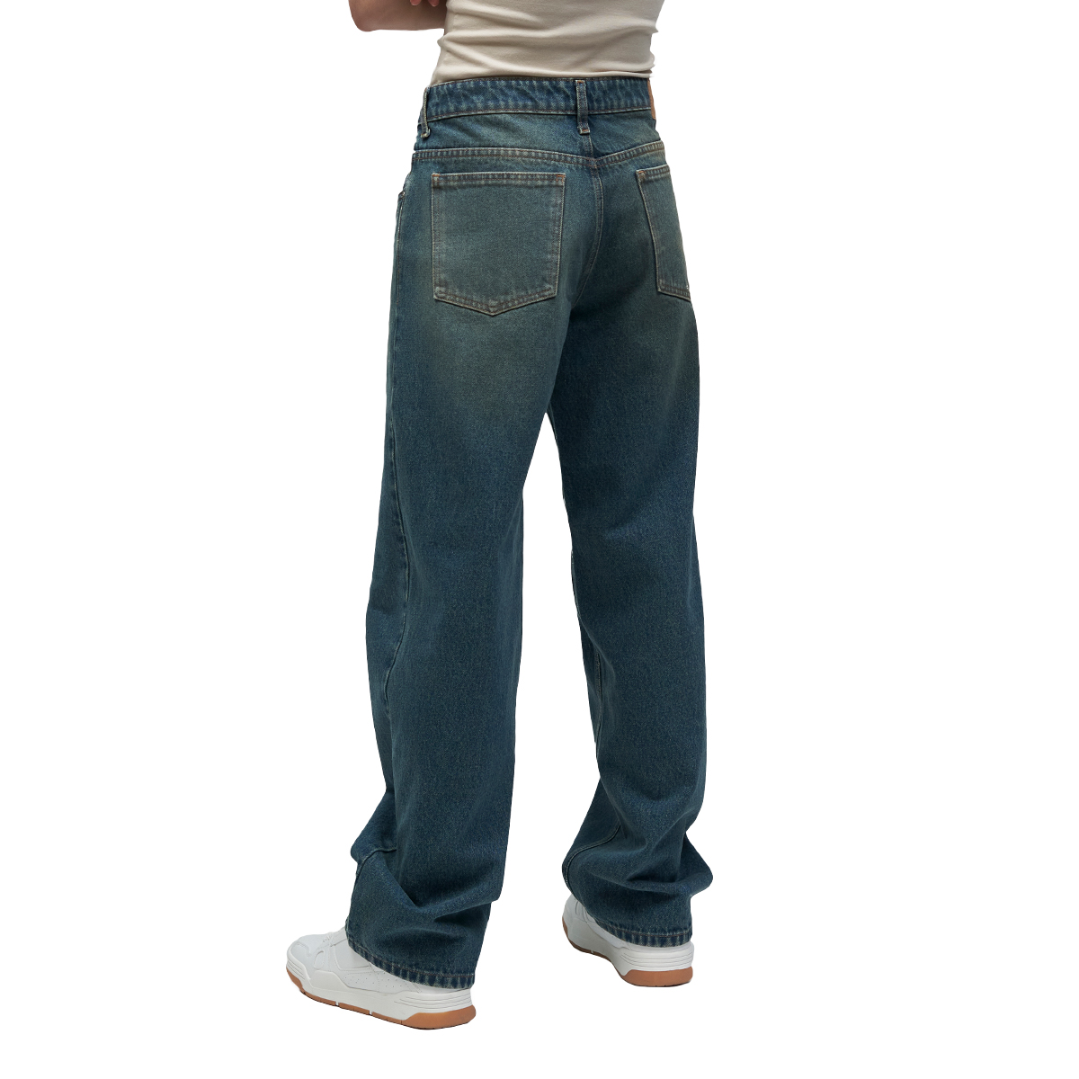 Foto 4 pulgar | Jeans De Mezclilla Mchk. Corte Relaxed, Caballero, Color Rompe Olas. Modelo 8081