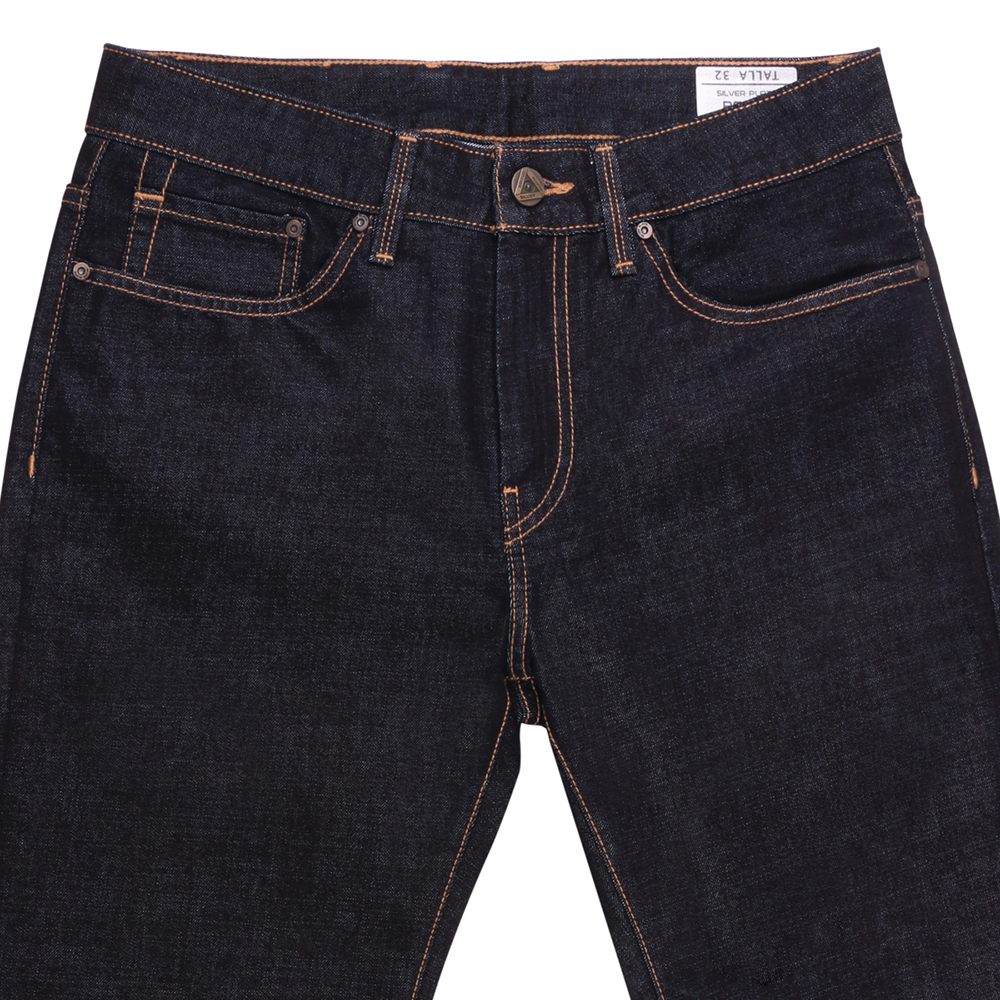 Foto 6 pulgar | Jeans Silver Plate Rocco 710 Color Indigo Oscuro Classic Fit