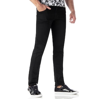 Foto 2 | Jeans Silver Plate Filipoo 6 Skinny Fit color Negro para Hombre