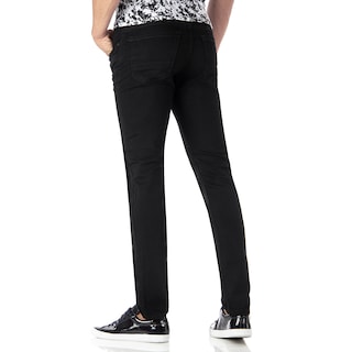 Foto 3 | Jeans Silver Plate Filipoo 6 Skinny Fit color Negro para Hombre