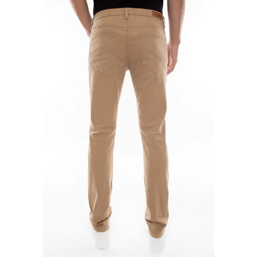 Foto 4 pulgar | Pantalón Básico Skinny Edward´s Jeans Beige para Caballero