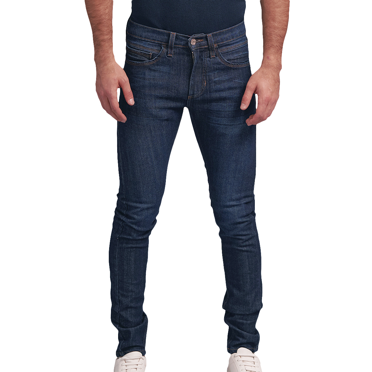 Foto 2 pulgar | Jeans Skinny MCHK 8003 color Azul para Hombre