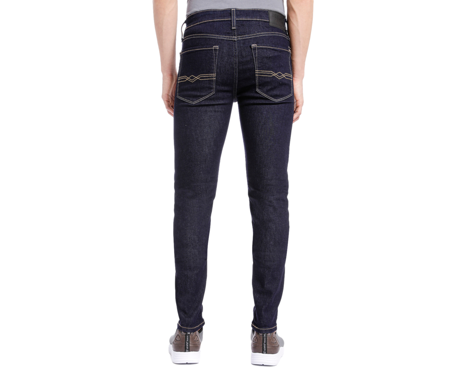 Foto 4 pulgar | Jeans Super Skinny Denizen 73283-0007 Azul para Hombre