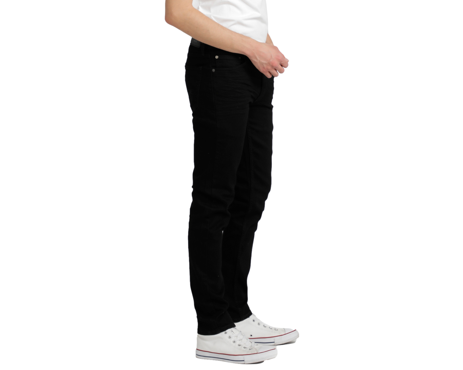 Foto 3 pulgar | Jeans Denizen 288 Skinny 13925-0017 Negros para Hombre
