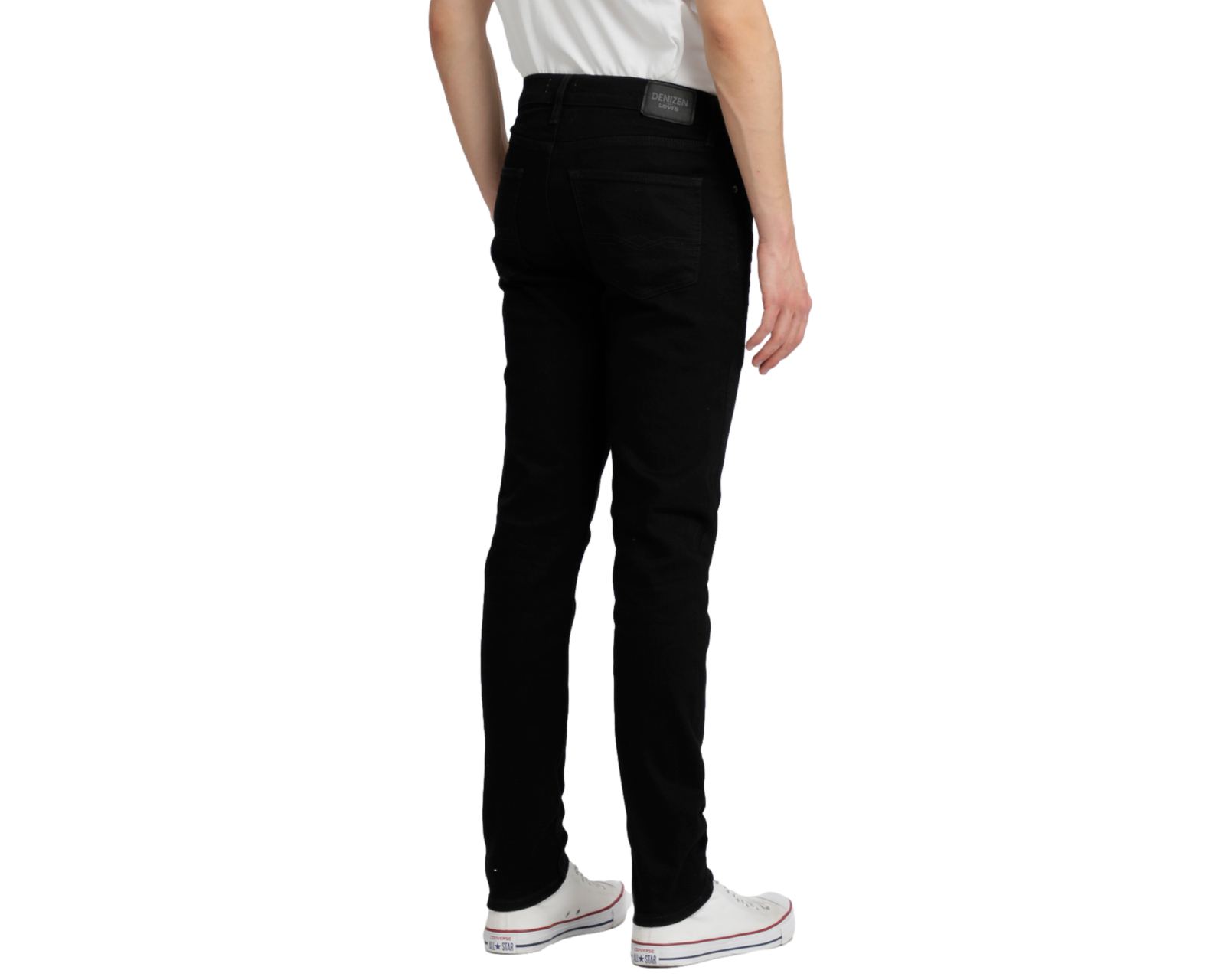 Foto 4 pulgar | Jeans Denizen 288 Skinny 13925-0017 Negros para Hombre
