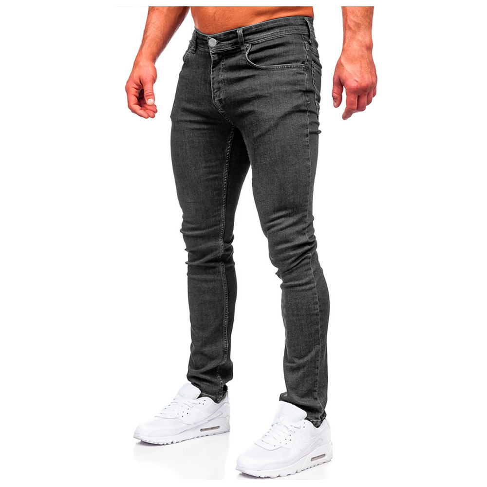 Foto 6 pulgar | Jeans Slim Fit Stretch Shendy Vendy 166 color Gris para Caballero