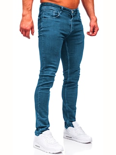 Foto 2 | Jeans Skinny Shendy Vendy color Azul para Hombre