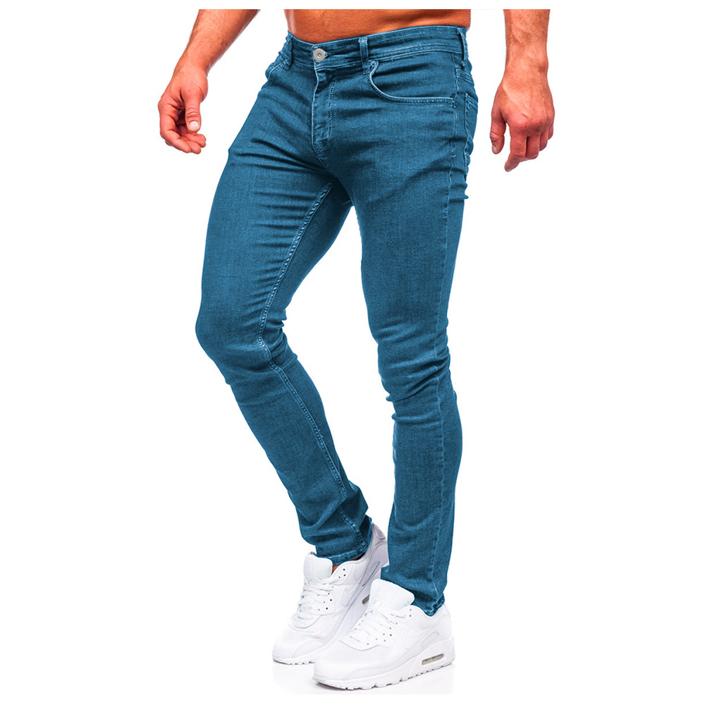 Foto 3 pulgar | Jeans Skinny Shendy Vendy color Azul para Hombre