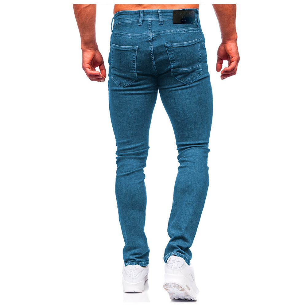 Foto 4 | Jeans Skinny Shendy Vendy color Azul para Hombre