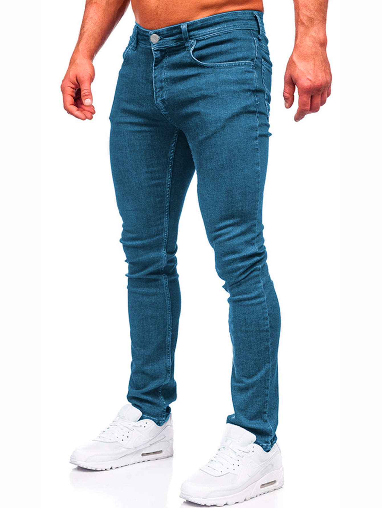 Foto 6 pulgar | Jeans Skinny Shendy Vendy color Azul para Hombre