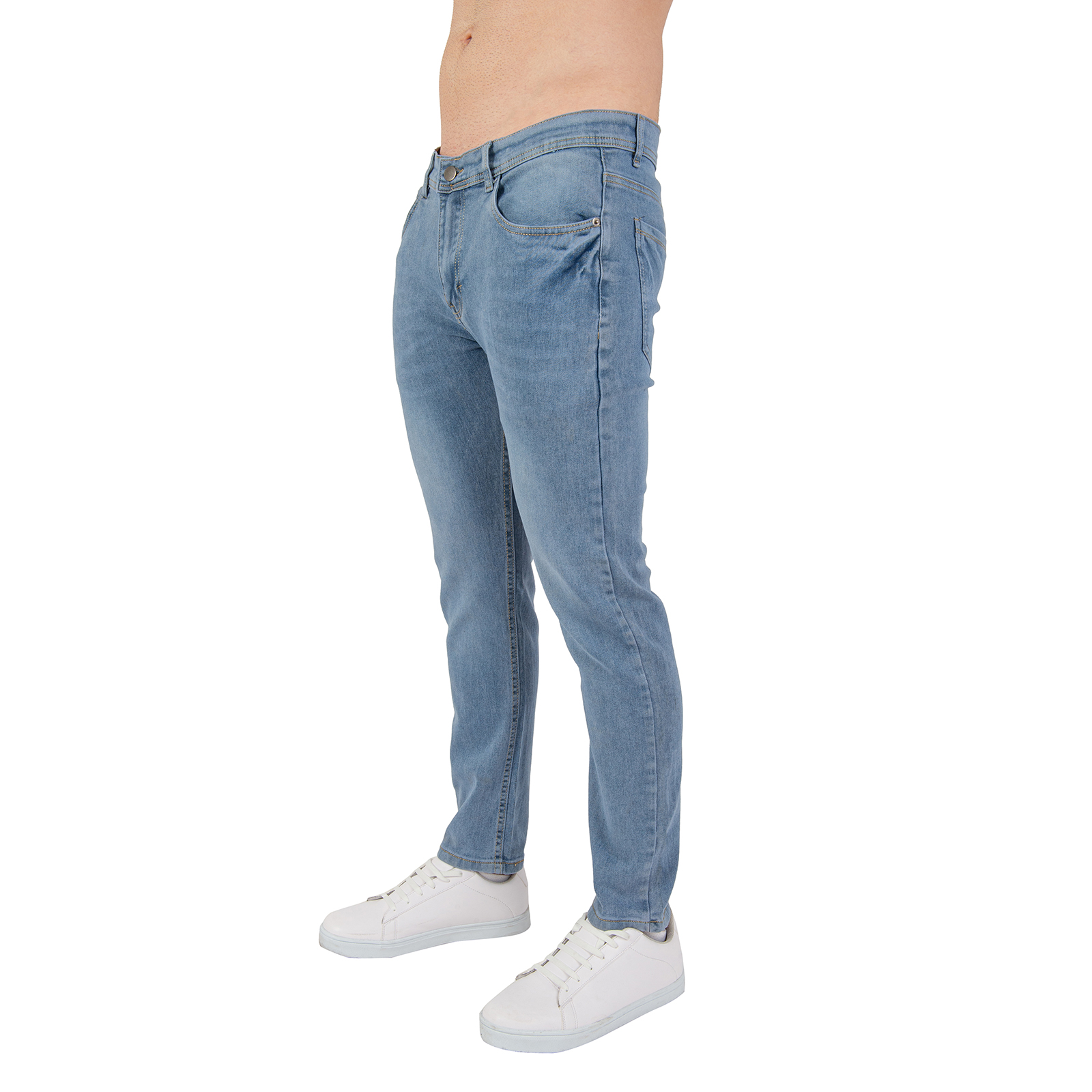 Foto 2 | Jeans Stretch Skinny CHILI BEANS CLOTHING JNS/SKINNY color Azul para Hombre