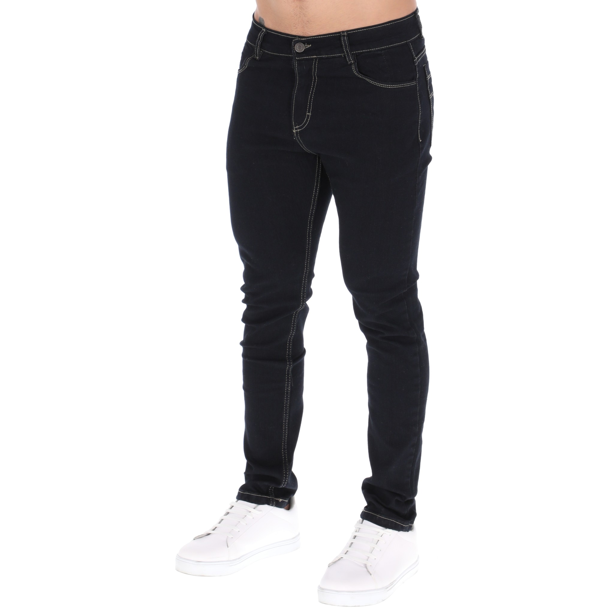 Foto 2 pulgar | Jeans CHB Chili Beans Clothing Co. JNS Detroit Skinny Color Negro Para Hombre