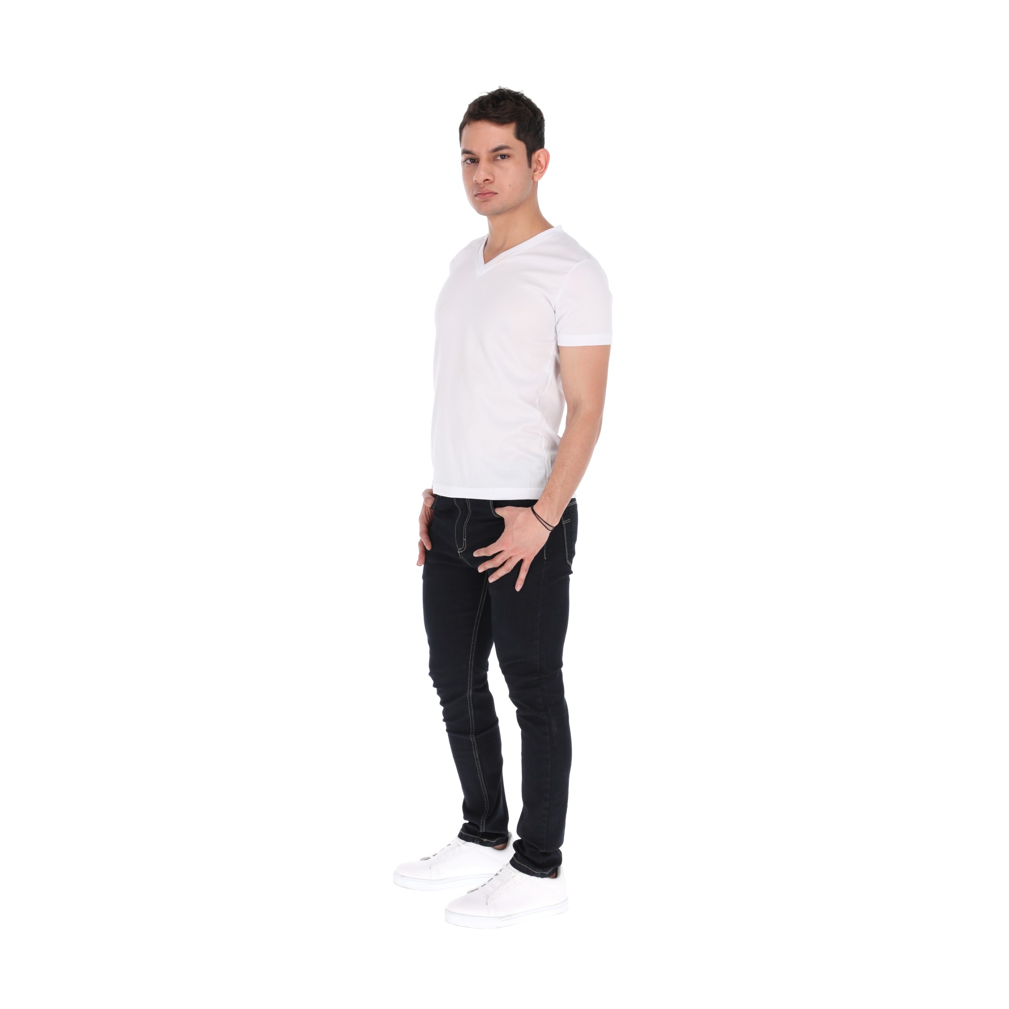 Foto 4 pulgar | Jeans CHB Chili Beans Clothing Co. JNS Detroit Skinny Color Negro Para Hombre