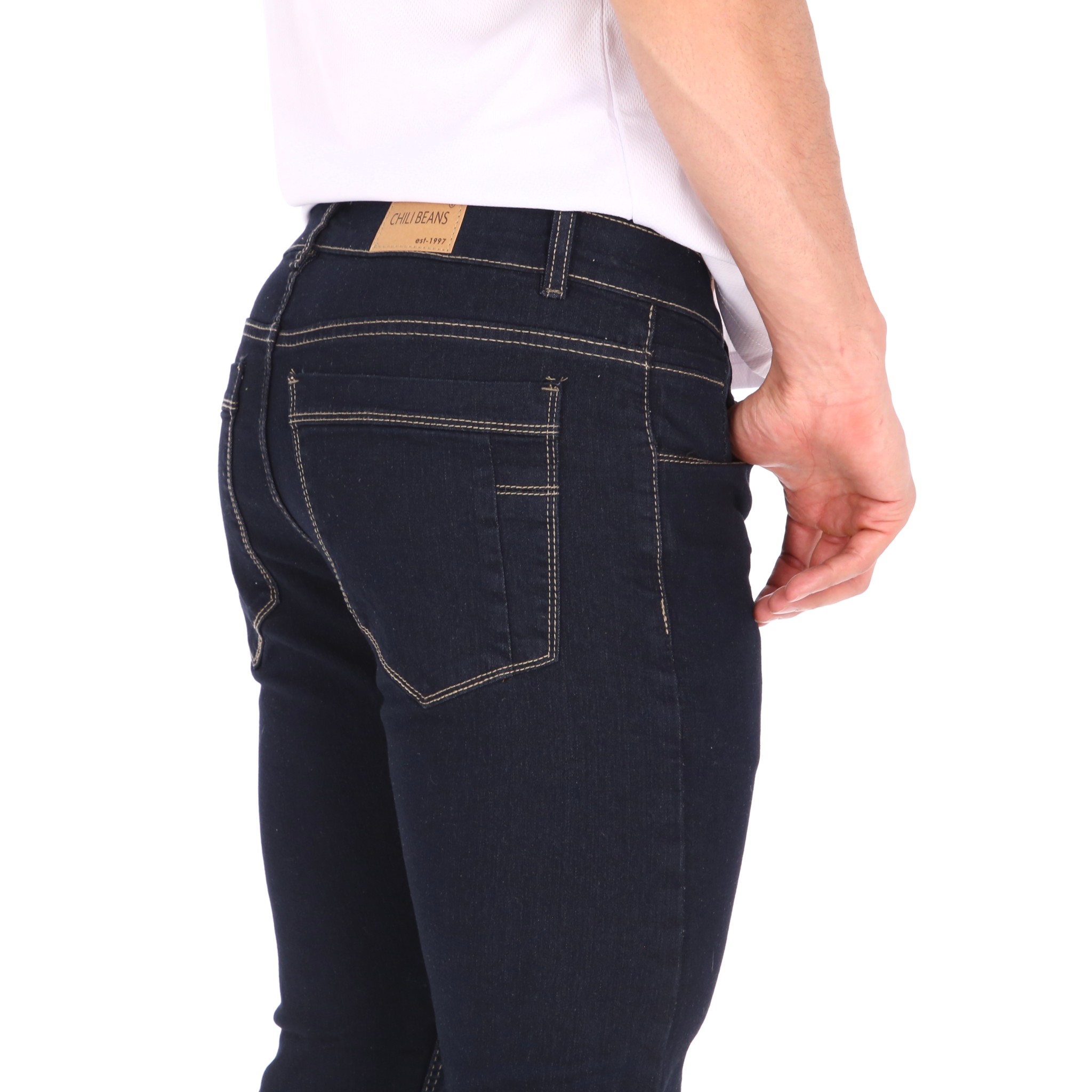 Foto 6 pulgar | Jeans CHB Chili Beans Clothing Co. JNS Detroit Skinny Color Negro Para Hombre