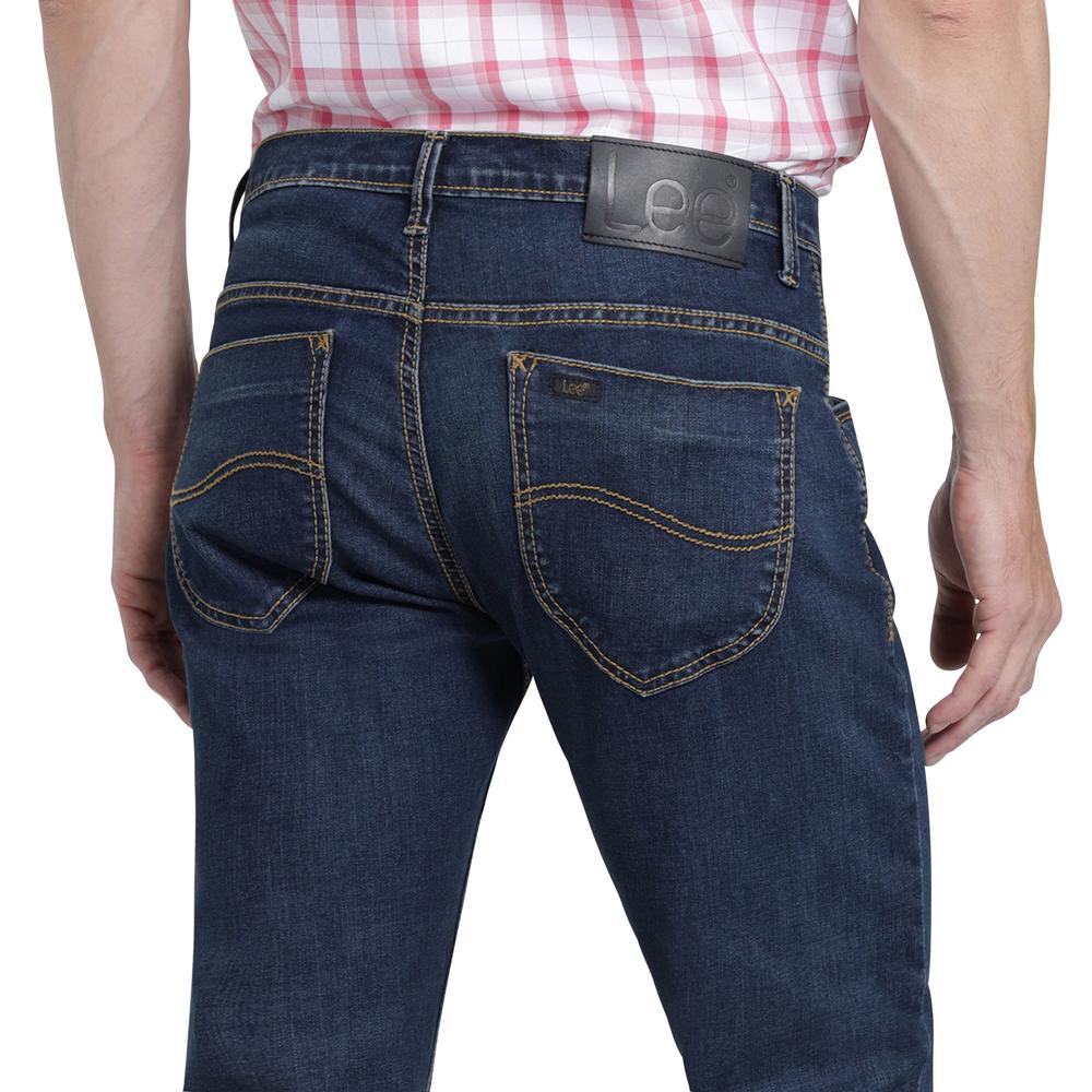 Foto 6 pulgar | Jeans Lee Azul Skinny para Hombre