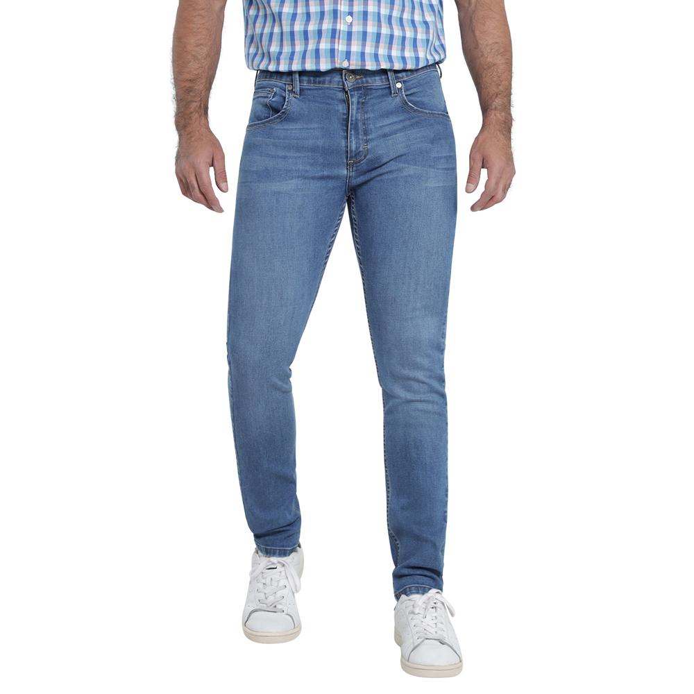 Foto 2 pulgar | Jeans Lee Skinny Fit 445 Azul para Hombre