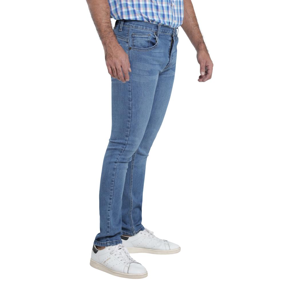 Foto 3 pulgar | Jeans Lee Skinny Fit 445 Azul para Hombre